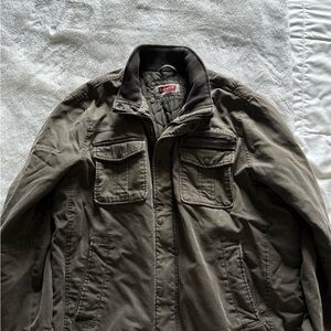 Levi's Men's Khaki Military Jacket